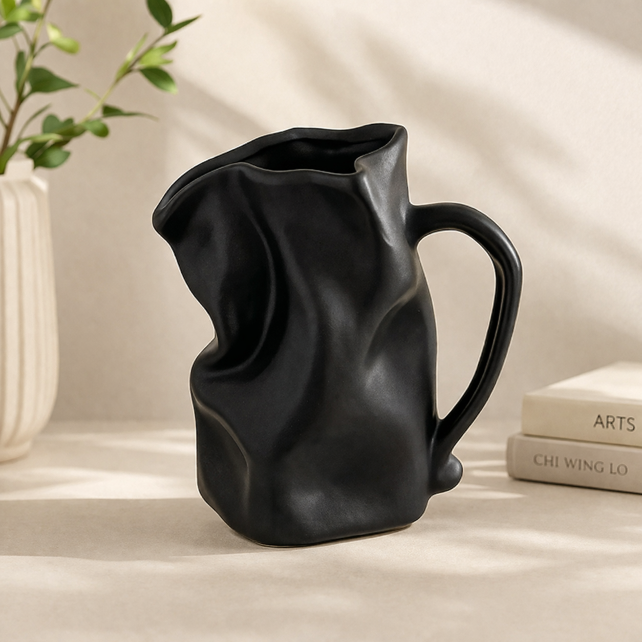 Folded Earth Vase