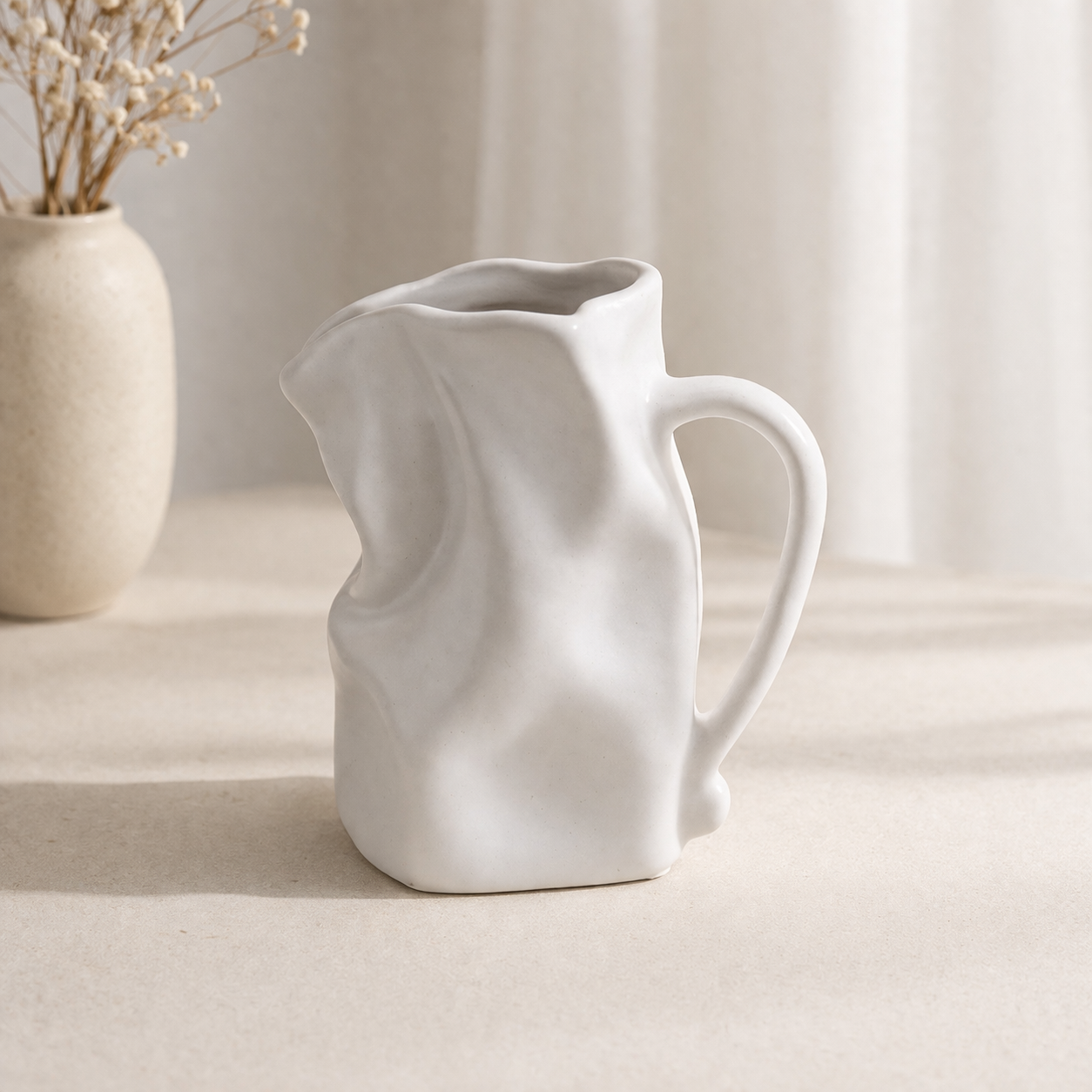 Folded Earth Vase