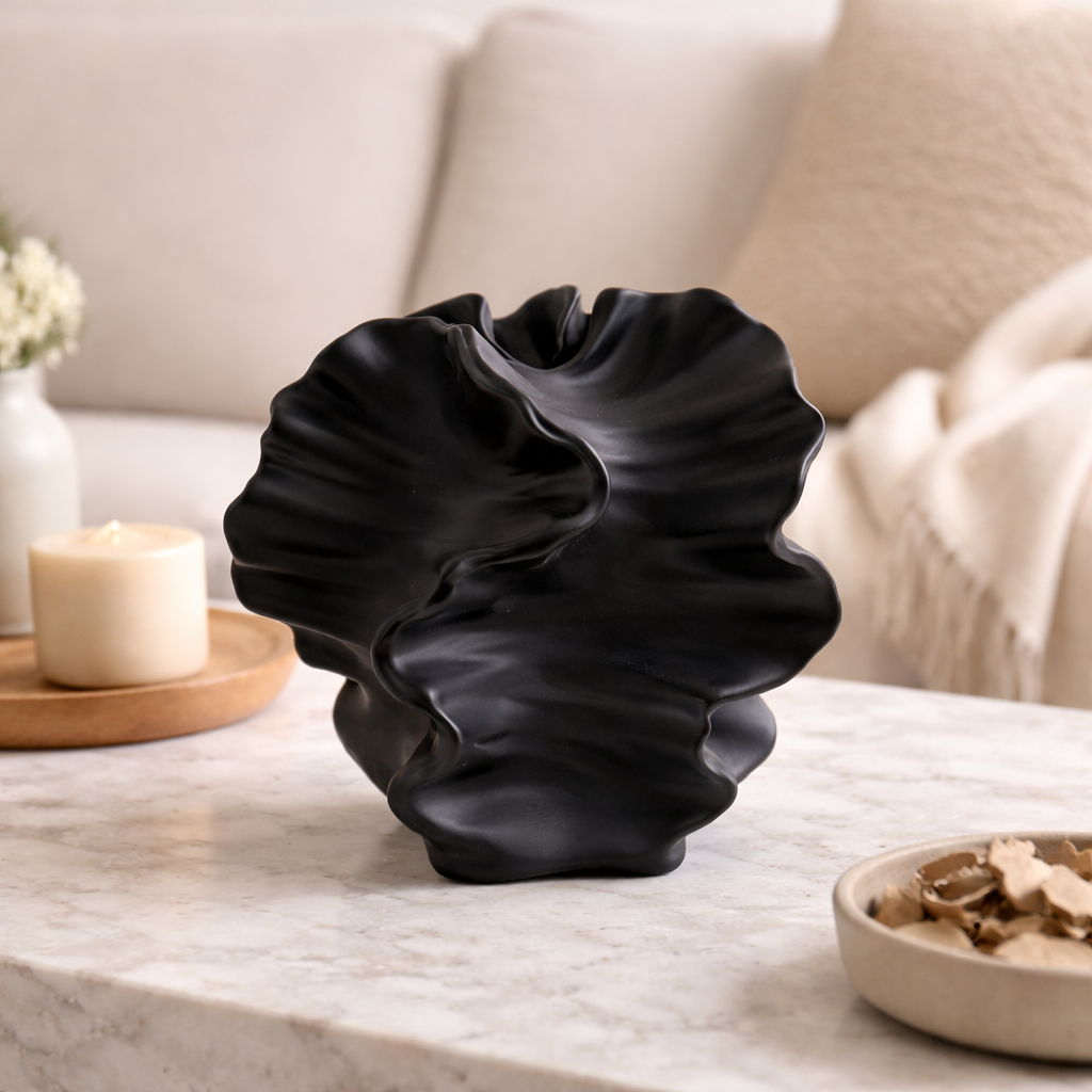 Organic Forms Ceramic Vase